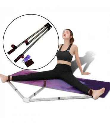 3 Bar Leg Stretcher 9 Hole Adjustable Leg Split Stretching Training Machine