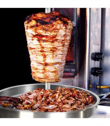 Al Pastor Skewer for Grill, Stainless Steel Vertical Skewer, Brazilian5088