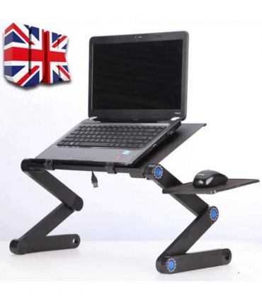 Laptop Stand Desk Table Adjustable Folding Computer Table Portable Sofa Lap Tray