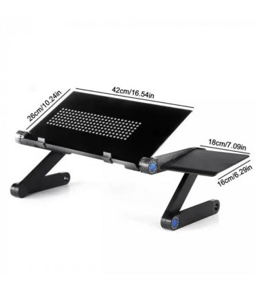 Laptop Stand Desk Table Adjustable Folding Computer Table Portable Sofa Lap Tray