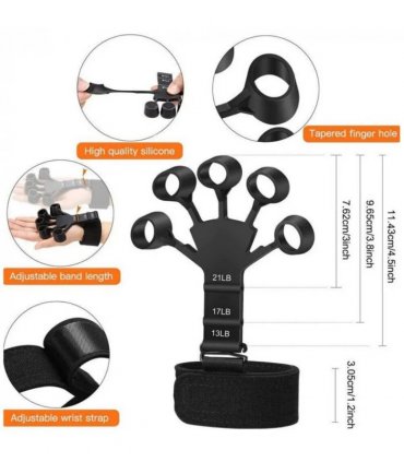 Sport 10-100 kg Hand Grip Strengthener Adjustable Forearm Wrist Finger Trainer~