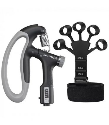 Sport 10-100 kg Hand Grip Strengthener Adjustable Forearm Wrist Finger Trainer~