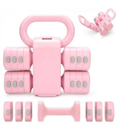 Multifunctional Dumbbells 2in 1 Home Dumbbell Kettlebells Adjustable Weight