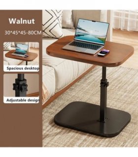 C-Shaped Adjustable Sofa Side End Table Coffee Laptop Table Living Room Bedroom