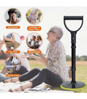Mobility Aids Tool Adjustable Standing Assist Devices with Base for Seniors UK