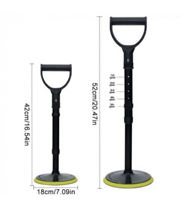 Mobility Aids Tool Adjustable Standing Assist Devices with Base for Seniors UK