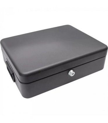 A4 Security Lock Box Fireproof Chest Cash Safe Keys Document Home Office