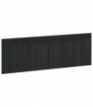 vidaXL Wall-Mounted Headboard ALKMAAR Black Engineered Wood