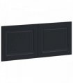 vidaXL Wall-Mounted Headboard UTRECHT Black Engineered Wood