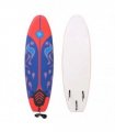 vidaXL Surfboard Blue and Red 170 cm