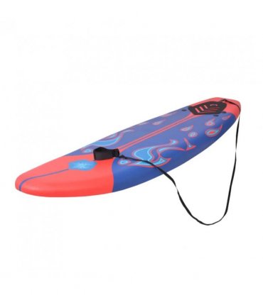 vidaXL Surfboard Blue and Red 170 cm