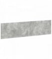 vidaXL Wall-Mounted Headboard EDE Concrete Grey Engineered Wood