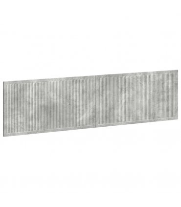 vidaXL Wall-Mounted Headboard EDE Concrete Grey Engineered Wood