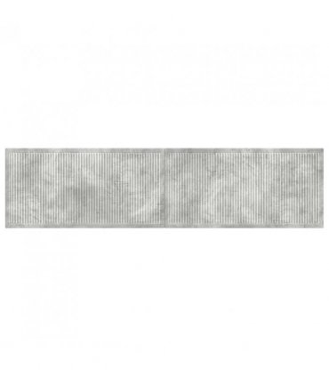 vidaXL Wall-Mounted Headboard EDE Concrete Grey Engineered Wood