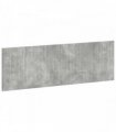 vidaXL Wall-Mounted Headboard HOORN Concrete Grey Engineered Wood