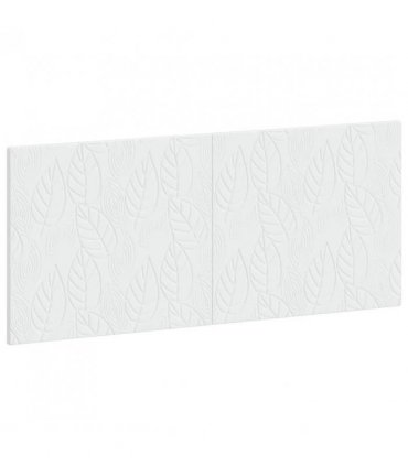 vidaXL Wall-Mounted Headboard DELFT White Engineered Wood