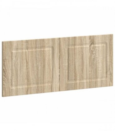 vidaXL Wall-Mounted Headboard UTRECHT Sonoma Oak Engineered Wood