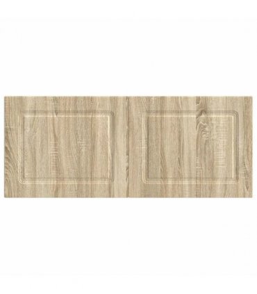 vidaXL Wall-Mounted Headboard UTRECHT Sonoma Oak Engineered Wood