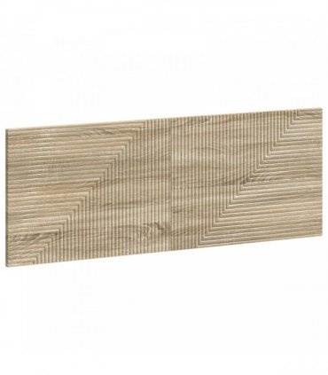 vidaXL Wall-Mounted Headboard HAARLEM Sonoma Oak Engineered Wood
