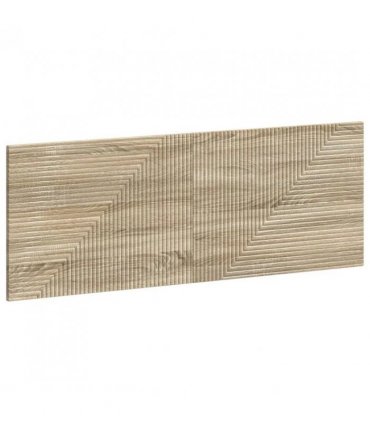 vidaXL Wall-Mounted Headboard HAARLEM Sonoma Oak Engineered Wood