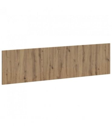 vidaXL Wall-Mounted Headboard HOORN Artisan Oak Engineered Wood