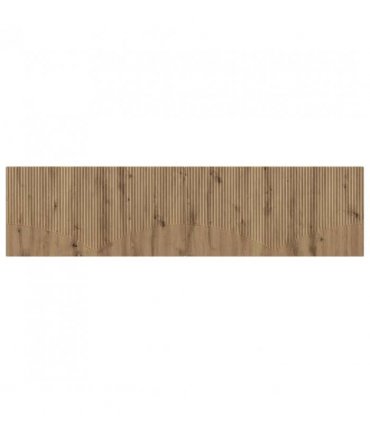 vidaXL Wall-Mounted Headboard HOORN Artisan Oak Engineered Wood