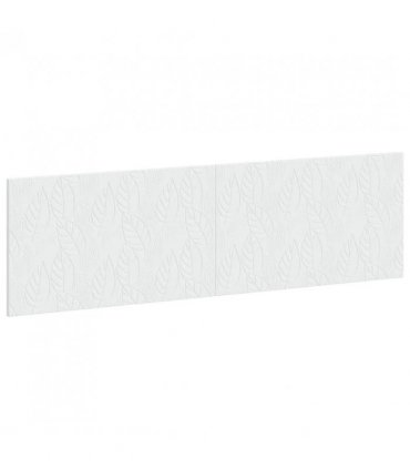 vidaXL Wall-Mounted Headboard DELFT White Engineered Wood