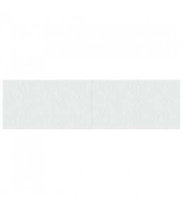 vidaXL Wall-Mounted Headboard DELFT White Engineered Wood