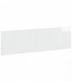 vidaXL Wall-Mounted Headboard ARNHEM High Gloss White Engineered Wood