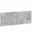 vidaXL Wall-Mounted Headboard BREDA Concrete Grey Engineered Wood