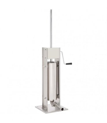 vidaXL Manual Sausage Stuffer Silver 7 L Stainless Steel