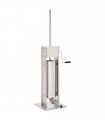 vidaXL Manual Sausage Stuffer Silver 7 L Stainless Steel