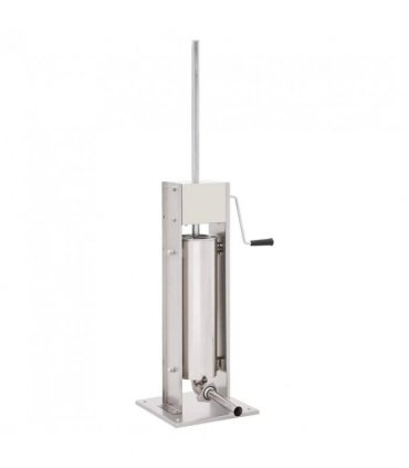 vidaXL Manual Sausage Stuffer Silver 7 L Stainless Steel