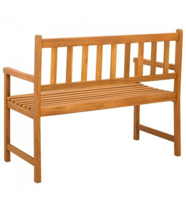 vidaXL Garden Bench 2-Seater 110 x 55 x 90 cm Solid Acacia Wood