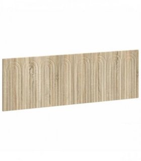 vidaXL Wall-Mounted Headboard ALKMAAR Sonoma Oak Engineered Wood