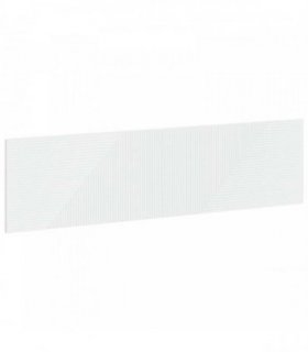 vidaXL Wall-Mounted Headboard HAARLEM White Engineered Wood