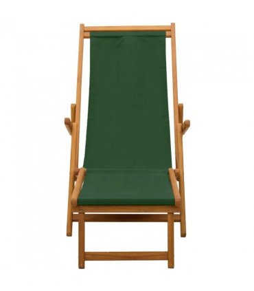 vidaXL Folding Sun Lounger 2 pcs 3 Position Solid Eucalyptus Wood