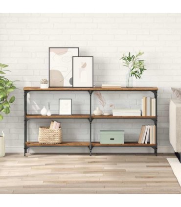 vidaXL Console Table Old Wood 150 x 29 x 75 cm