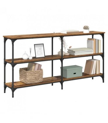 vidaXL Console Table Old Wood 150 x 29 x 75 cm