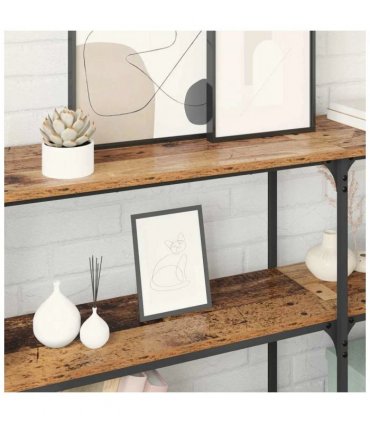 vidaXL Console Table Old Wood 150 x 29 x 75 cm