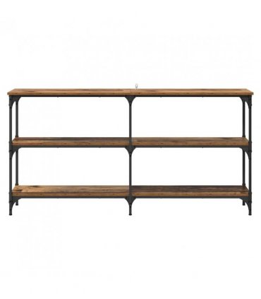 vidaXL Console Table Old Wood 150 x 29 x 75 cm