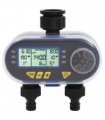 vidaXL Digital Water Timer | Black, Blue, Grey | ABS | Medium