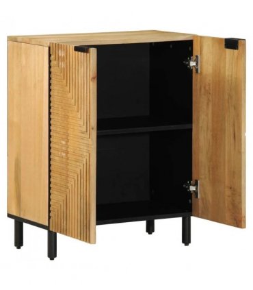 vidaXL Sideboard Brown 60x33x75 cm Solid Wood Mango