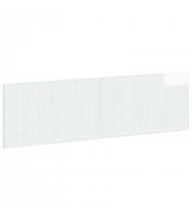 vidaXL Wall-Mounted Headboard EDE High Gloss White Engineered Wood