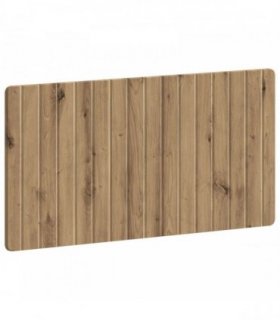 vidaXL Wall-Mounted Headboard ZWOLLE Artisan Oak Engineered Wood