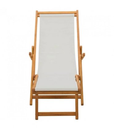 vidaXL Folding Sun Lounger 2 pcs 3 Position Solid Eucalyptus Wood