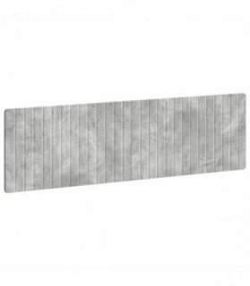 vidaXL Wall-Mounted Headboard ZWOLLE Concrete Grey Engineered Wood