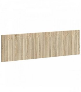 vidaXL Wall-Mounted Headboard ALKMAAR Sonoma Oak Engineered Wood