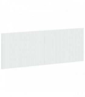 vidaXL Wall-Mounted Headboard ARNHEM White Engineered Wood
