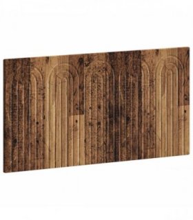 vidaXL Wall-Mounted Headboard ALKMAAR Old Wood Engineered Wood
